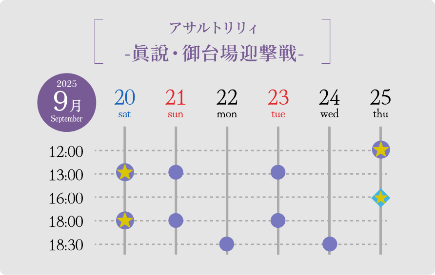 公演カレンダー
